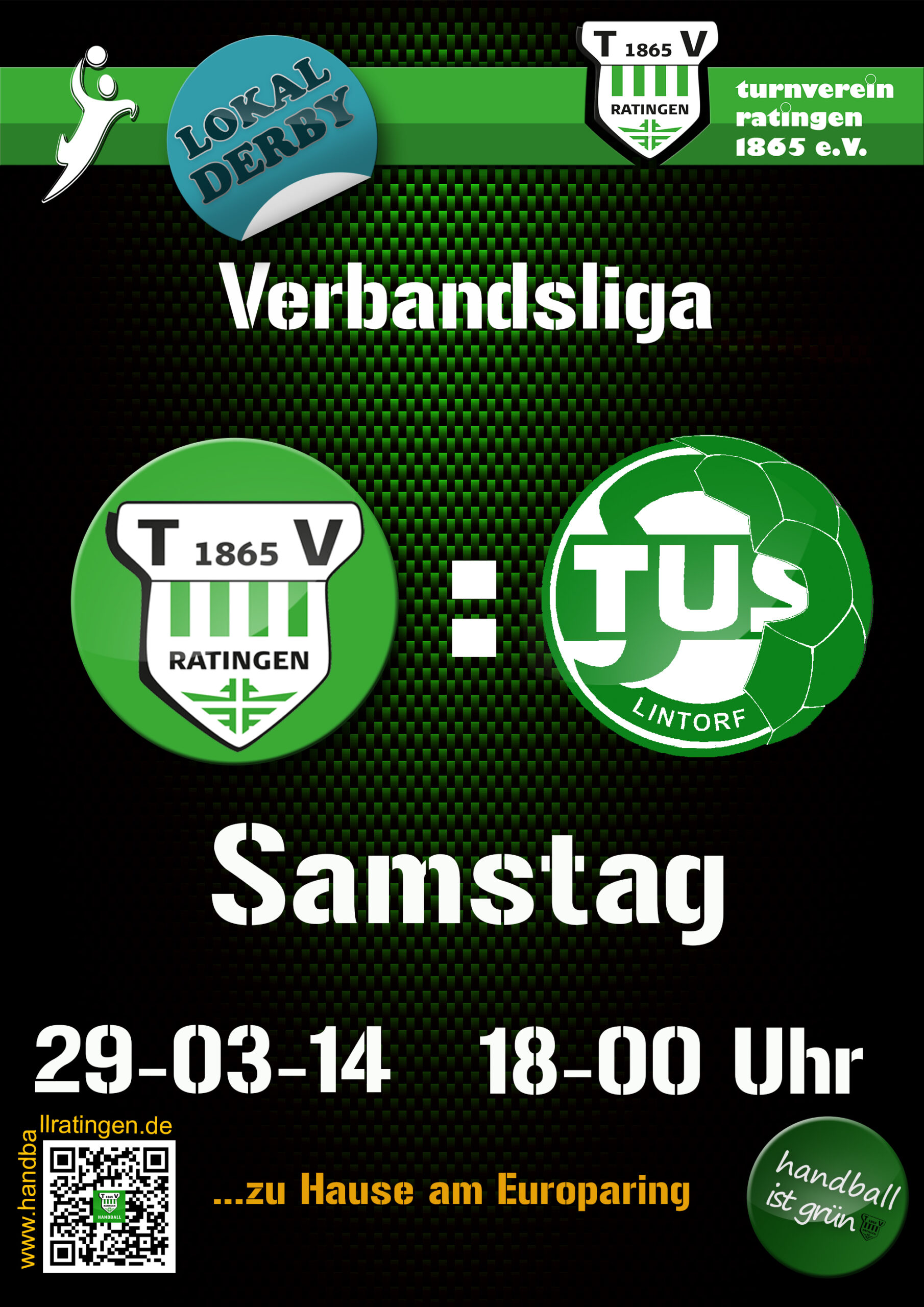Vorbericht zum Lokalderby | TVR1 vs. TuS Lintorf