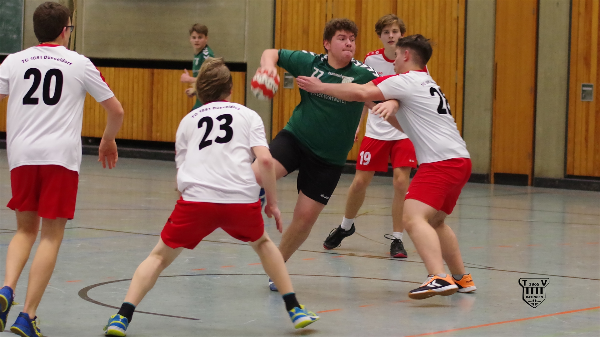 Bilder vom Heimsieg der B-Jugend gegen TG 81
