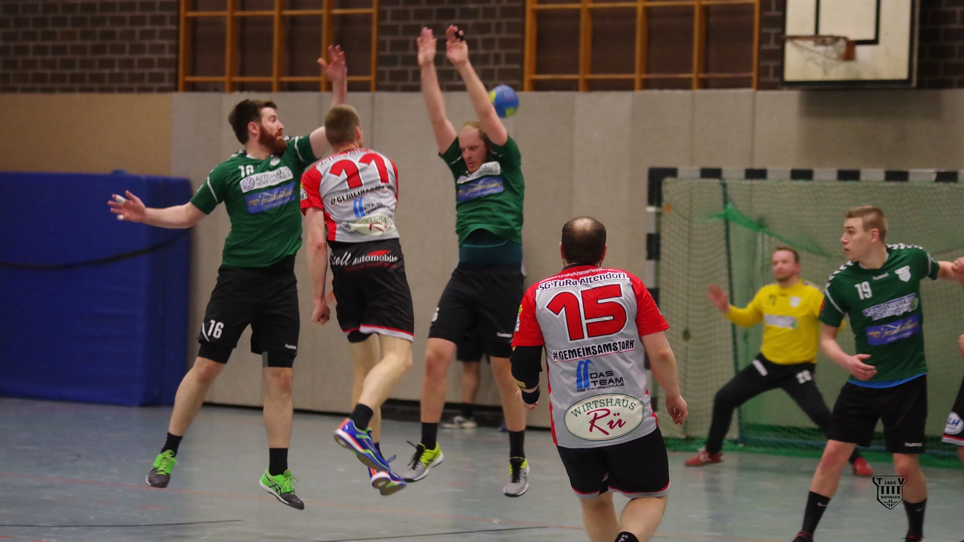 Die Zwote zeigt in eigener Halle den Willen zu siegen