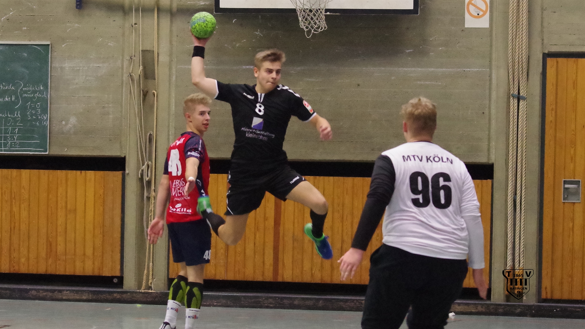 Die männliche A1 siegt 21:25 bei DJK Unitas Haan e.V. im Regionalliga Nordrhein Duell